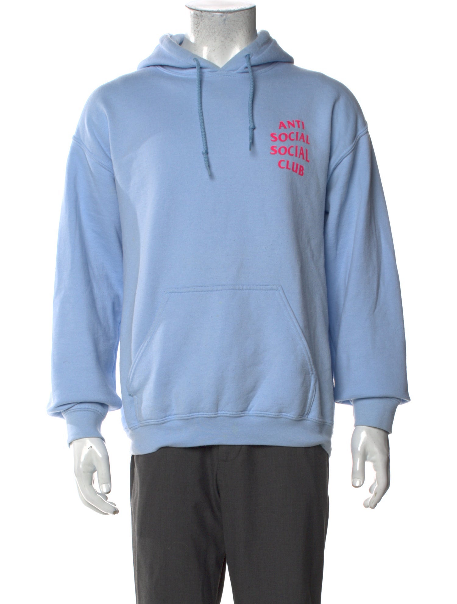 Anti SocialSocial Club Logo Graphic Print Hoodie