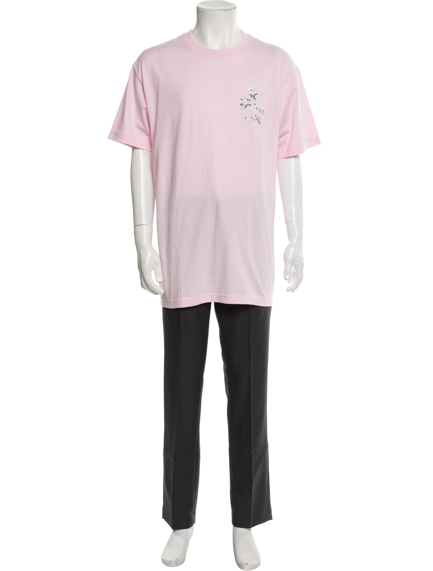 Anti SocialSocial Club Graphic Print Crew Neck T-Shirt