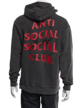 Anti SocialSocial Club x Fragment Complex Con Graphic Print Hoodie