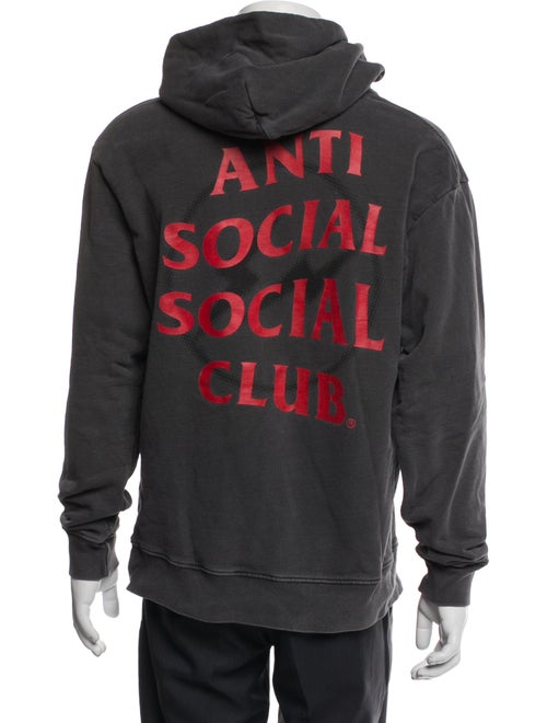 Anti SocialSocial Club x Fragment Complex Con Graphic Print Hoodie