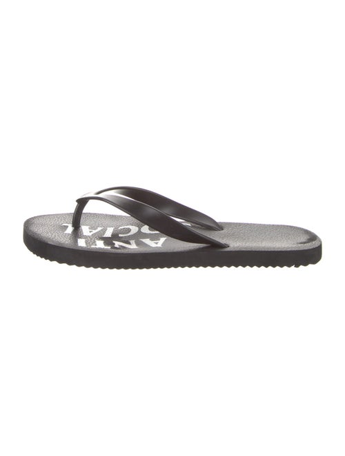 Anti SocialSocial Club Rubber Flip Flops