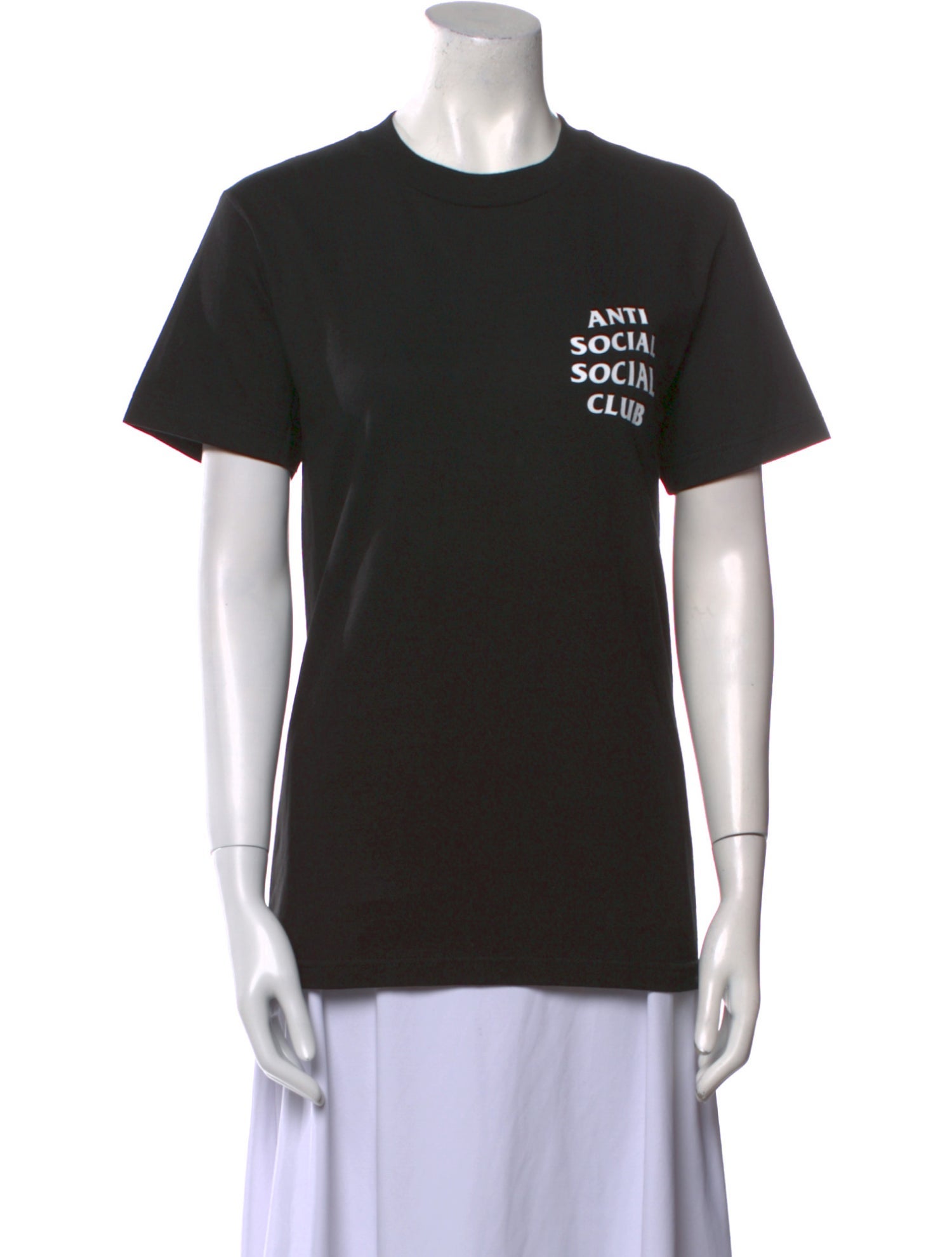 Anti SocialSocial Club Graphic Print Crew Neck T-Shirt