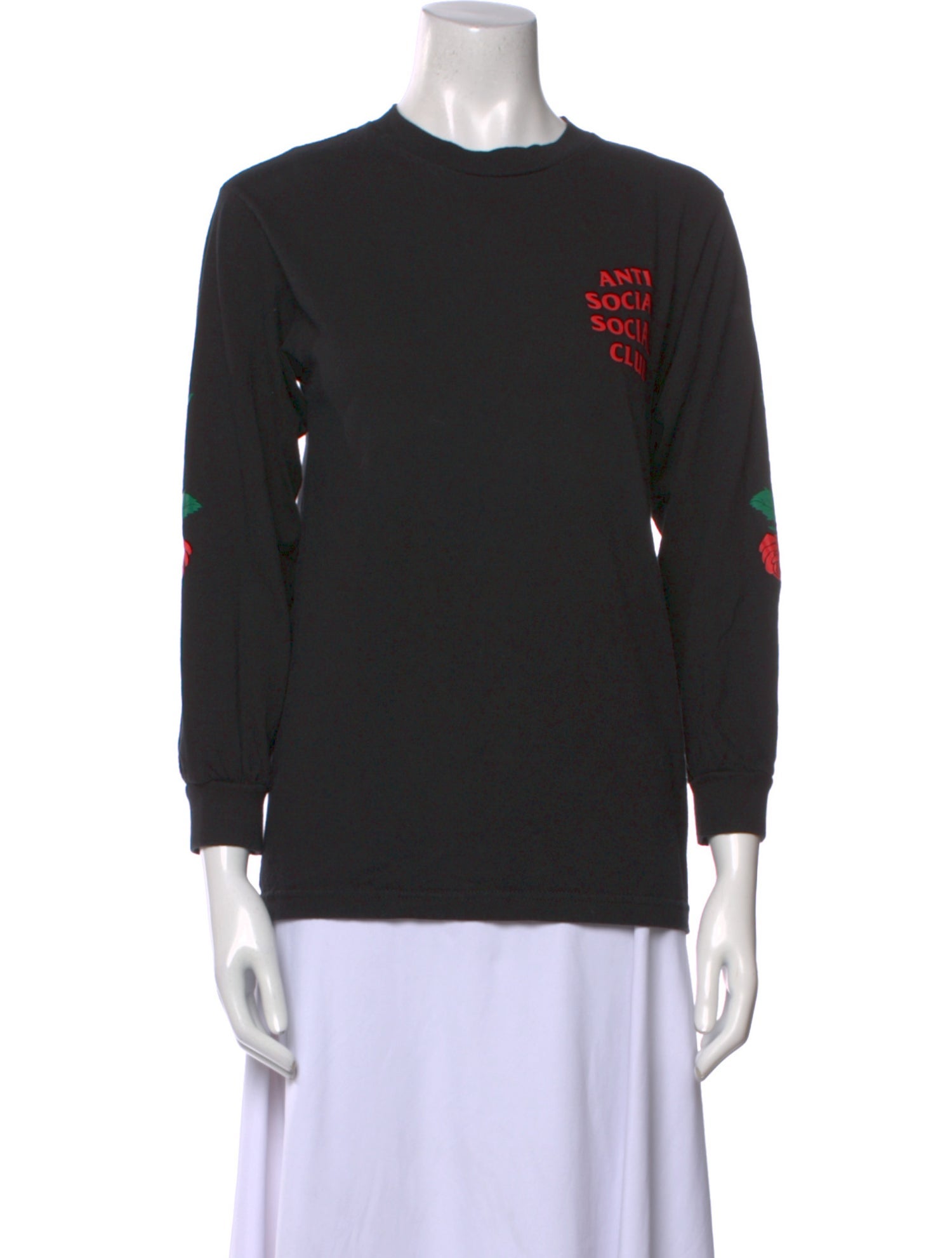 Anti SocialSocial Club Logo Graphic Print Sweatshirt