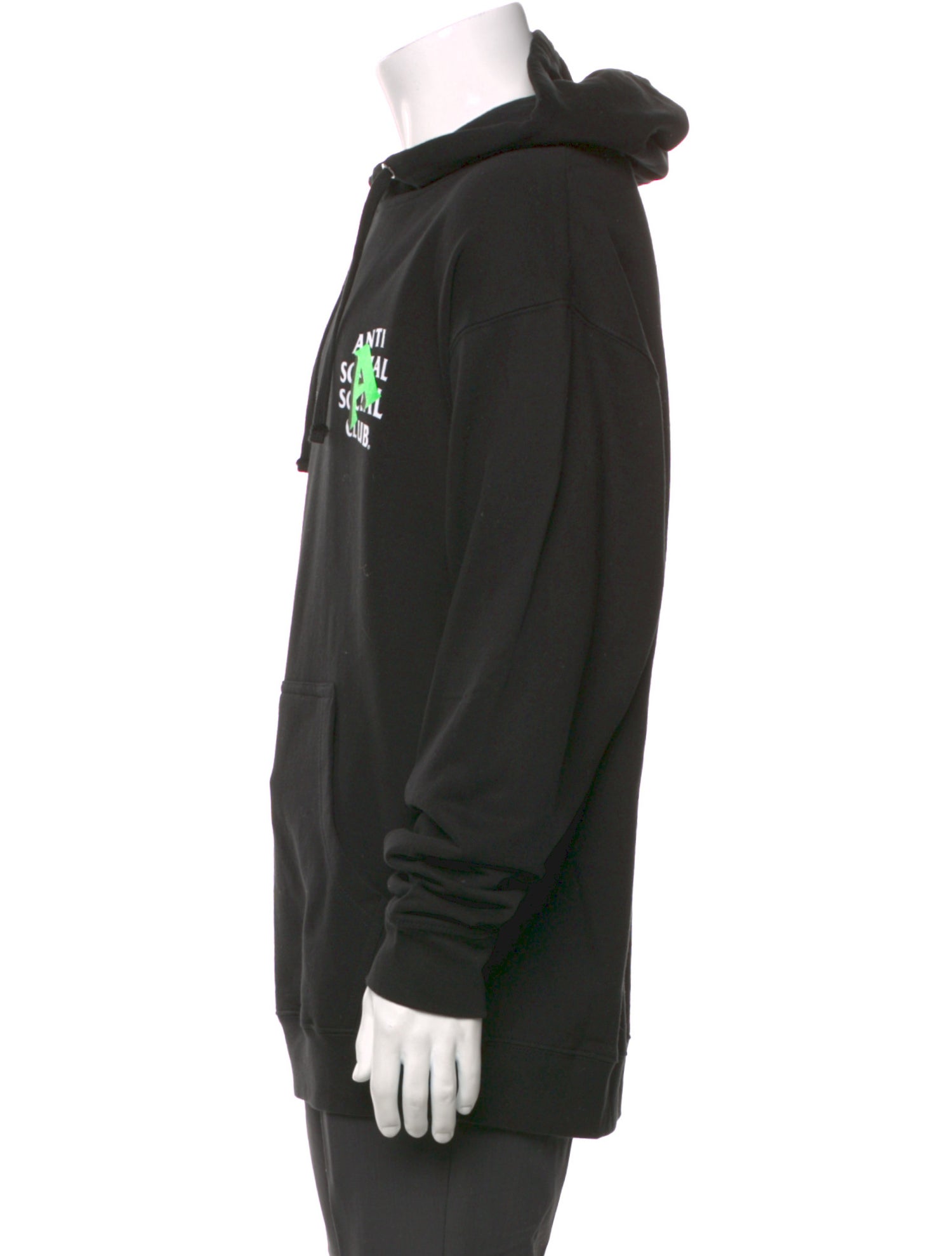 Anti SocialSocial Club Core Logo Graphic Print Hoodie