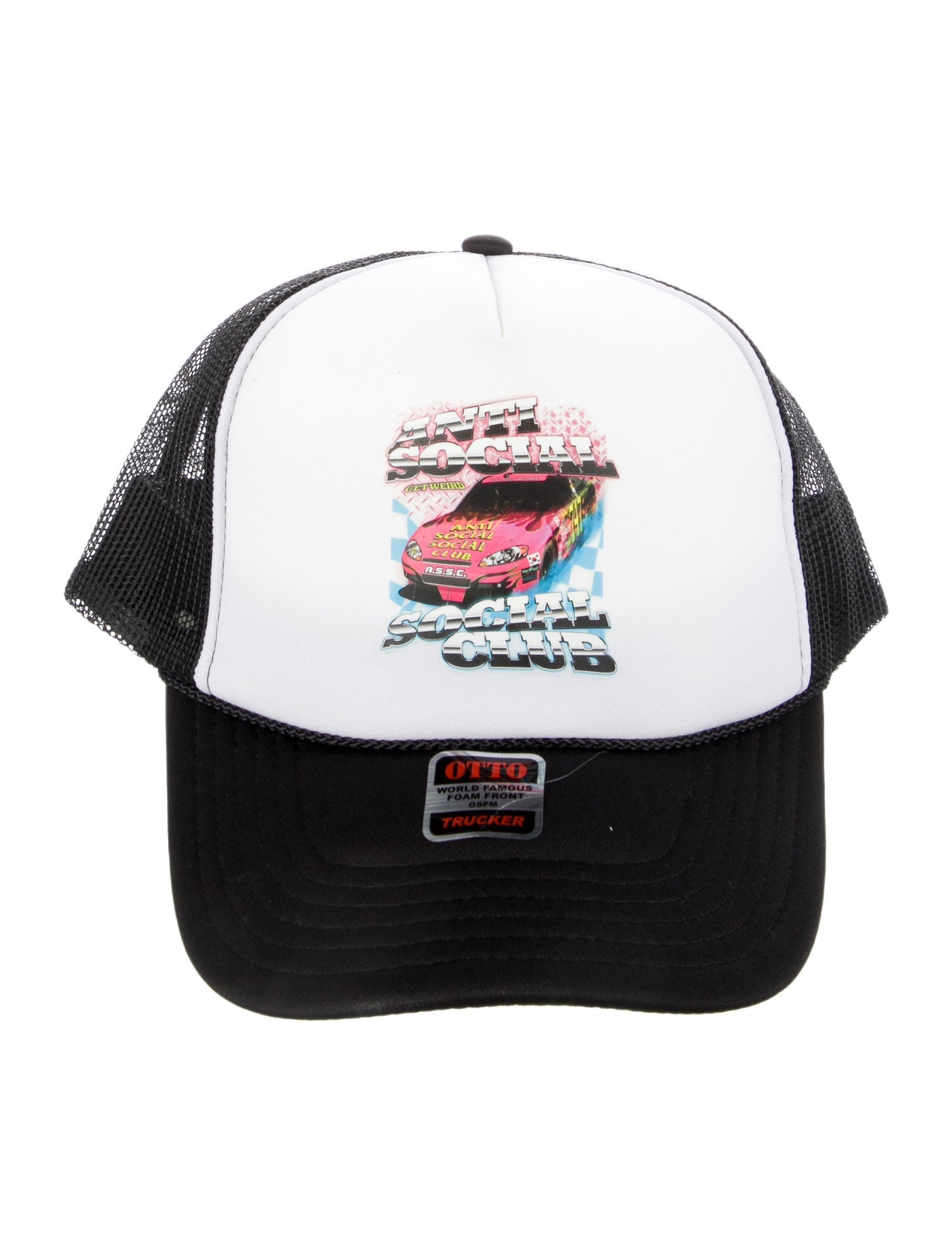 Anti SocialSocial Club Logo Trucker Hat