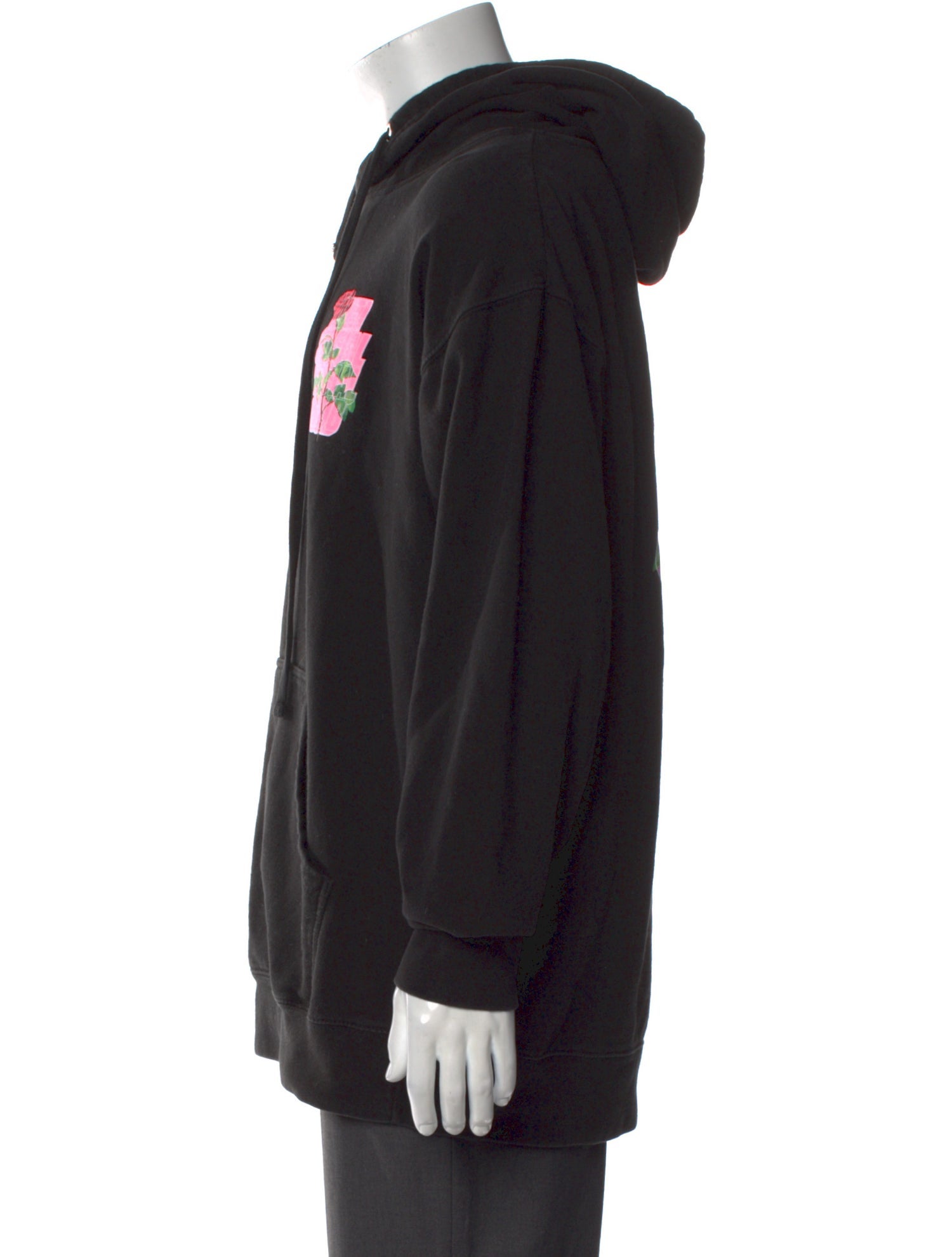 Anti SocialSocial Club Logo Graphic Print Hoodie