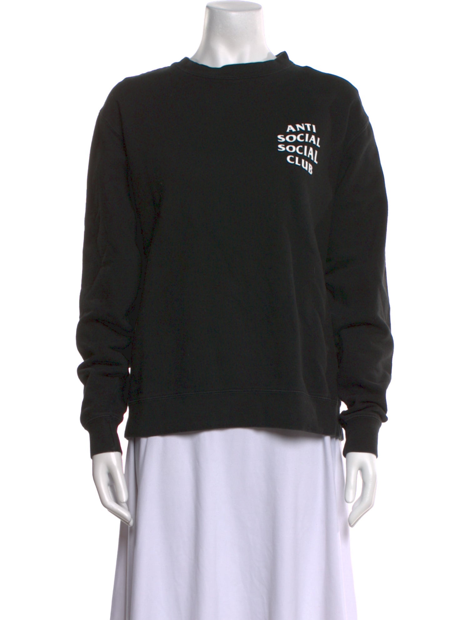 Anti SocialSocial Club Logo Crew Neck Sweatshirt