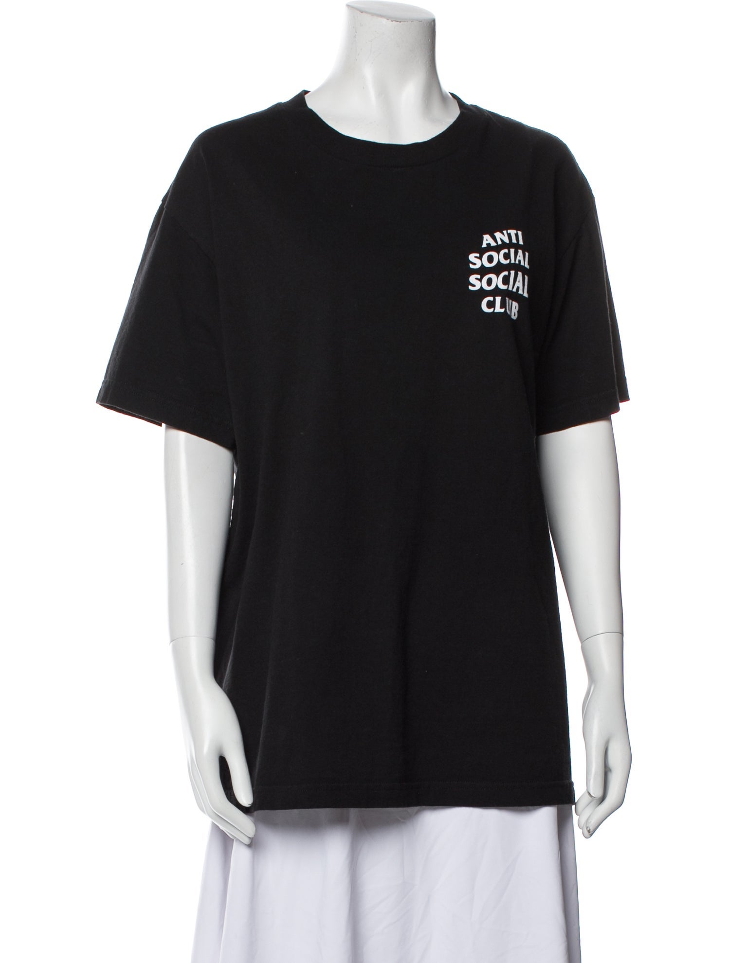 Anti SocialSocial Club Logo Graphic Print T-Shirt