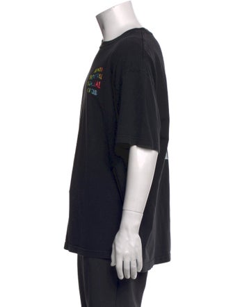 Anti SocialSocial Club Tie Dye Graphic Print T-Shirt