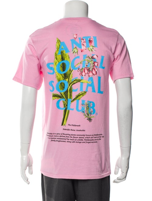 Anti SocialSocial Club FiddleNeck Graphic Print T-Shirt