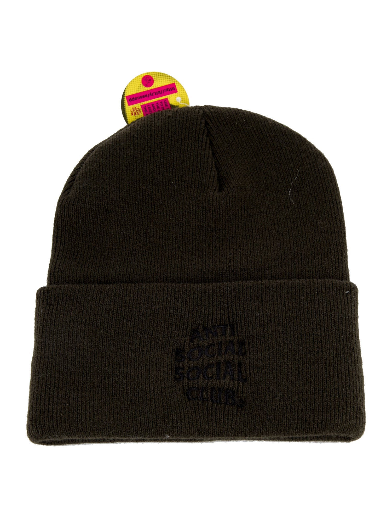 Anti SocialSocial Club x Caterpillar Logo Beanie w/Tags