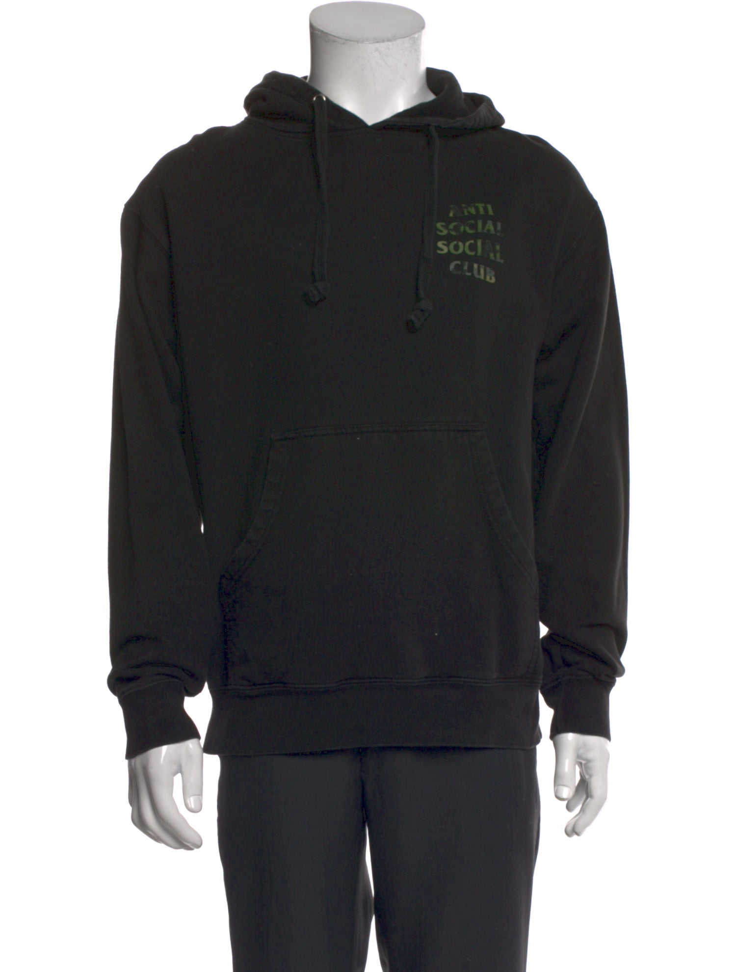 Anti SocialSocial Club Graphic Print Crew Neck Hoodie