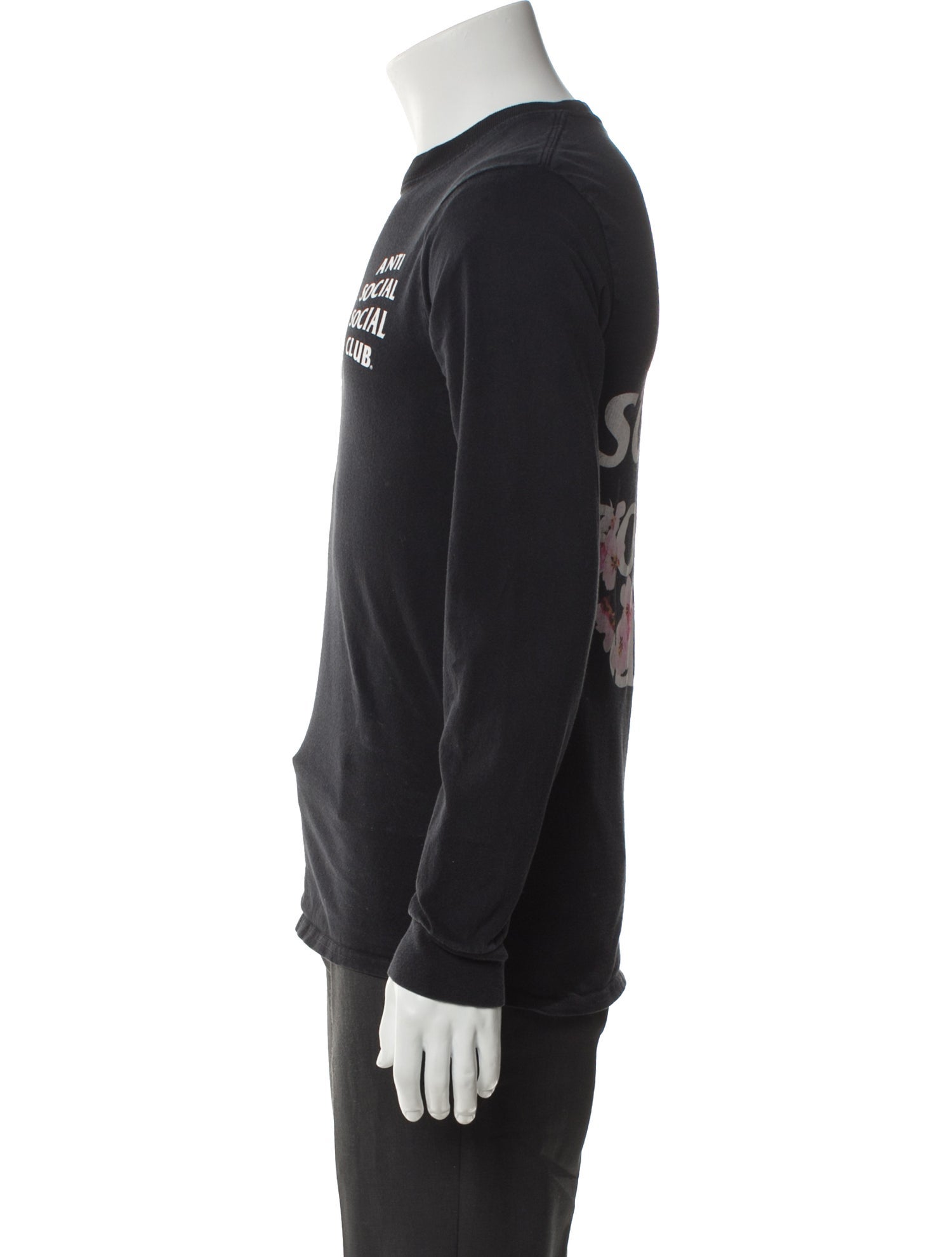 Anti SocialSocial Club Cherry Blossom Graphic Print T-Shirt