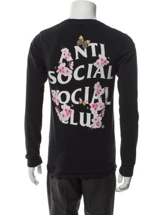 Anti SocialSocial Club Cherry Blossom Graphic Print T-Shirt