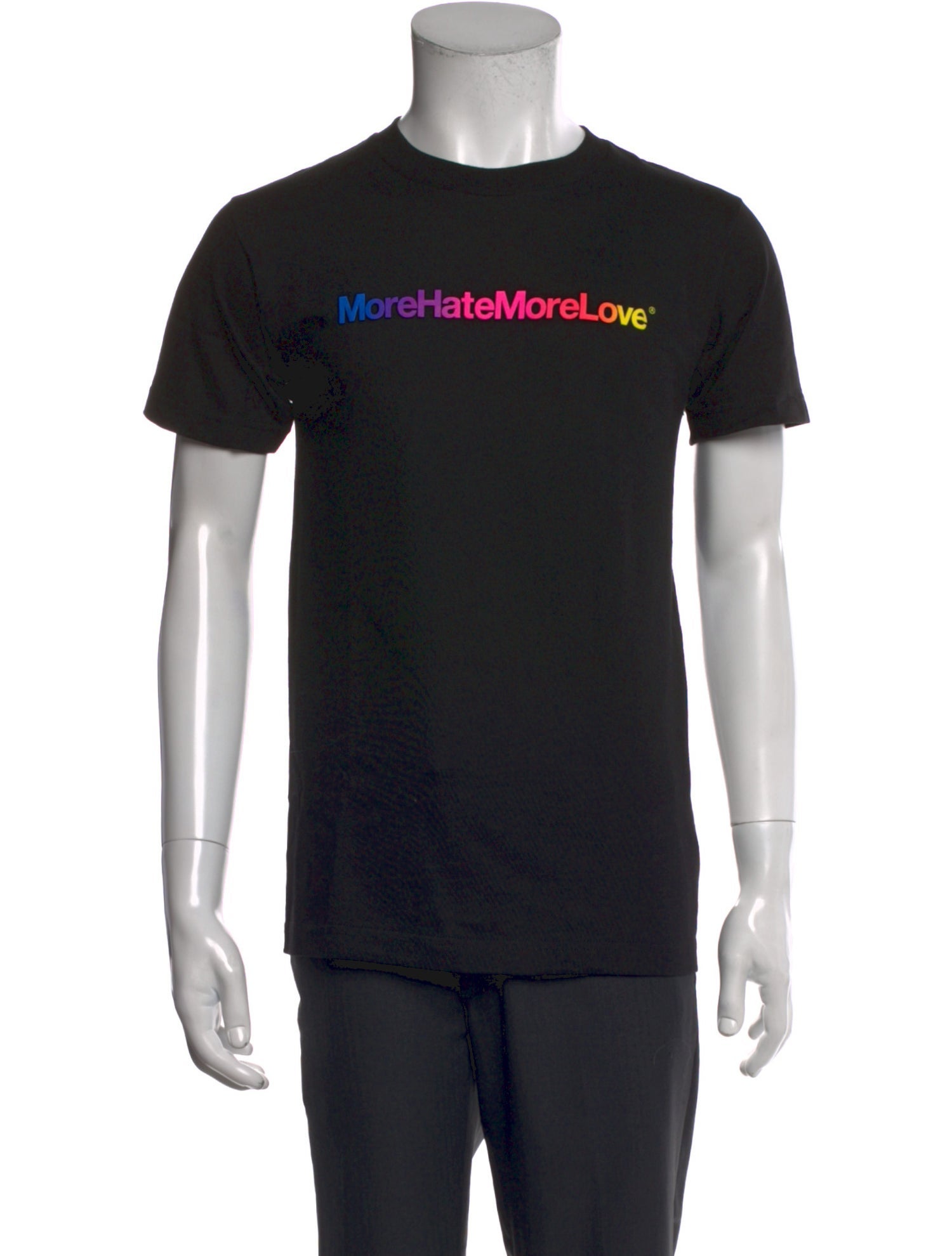 Anti SocialSocial Club 'MoreHateMoreLove Graphic Print T-Shirt w/ Tags