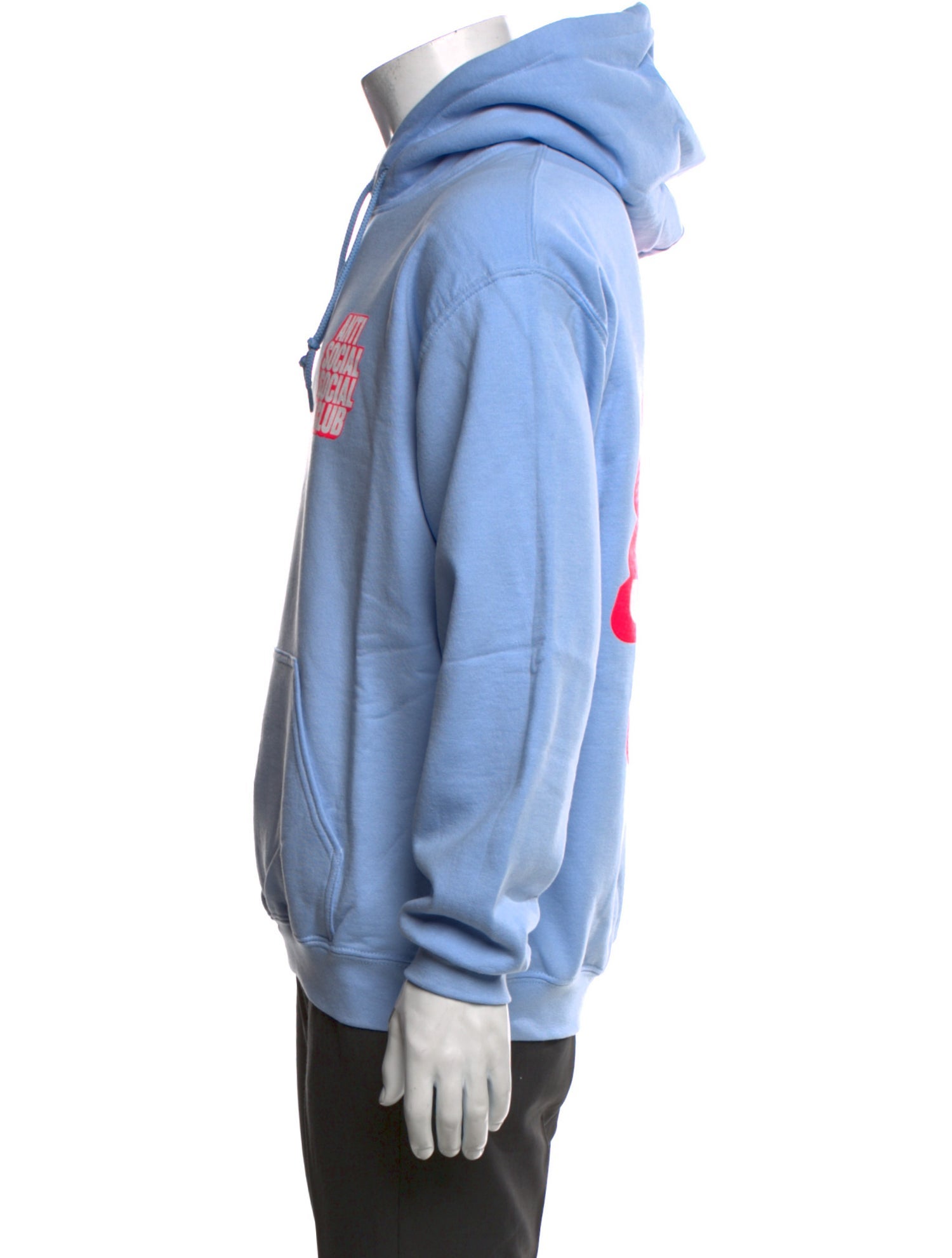 Anti SocialSocial Club Graphic Print Crew Neck Hoodie