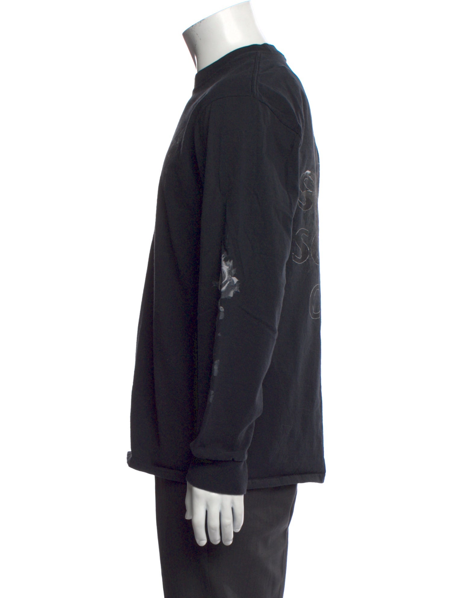 Anti SocialSocial Club Above The Trees L/S Graphic Print Henley