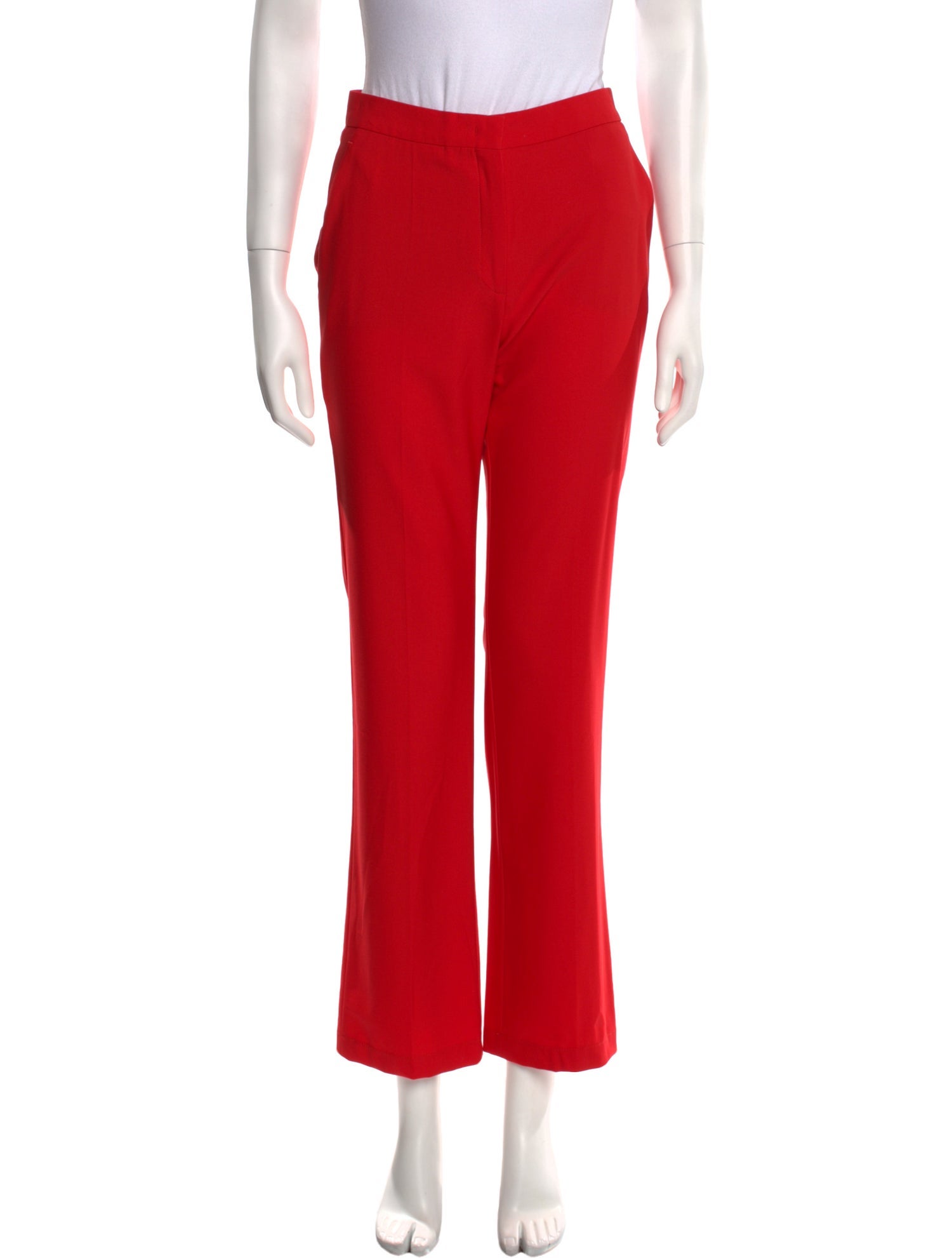 Another Tomorrow Virgin Wool Wide Leg Pants