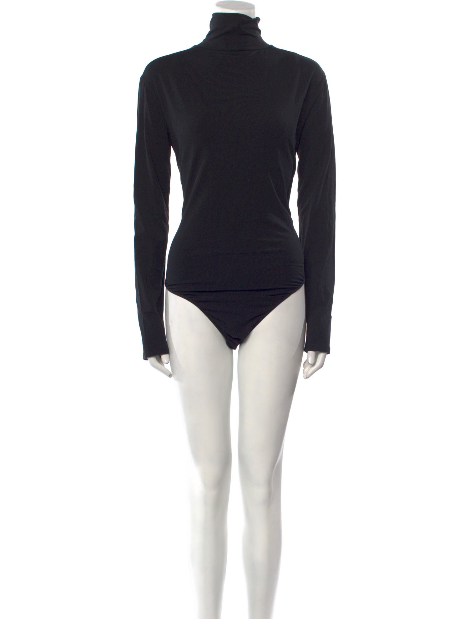 Another Tomorrow Turtleneck Long Sleeve Bodysuit