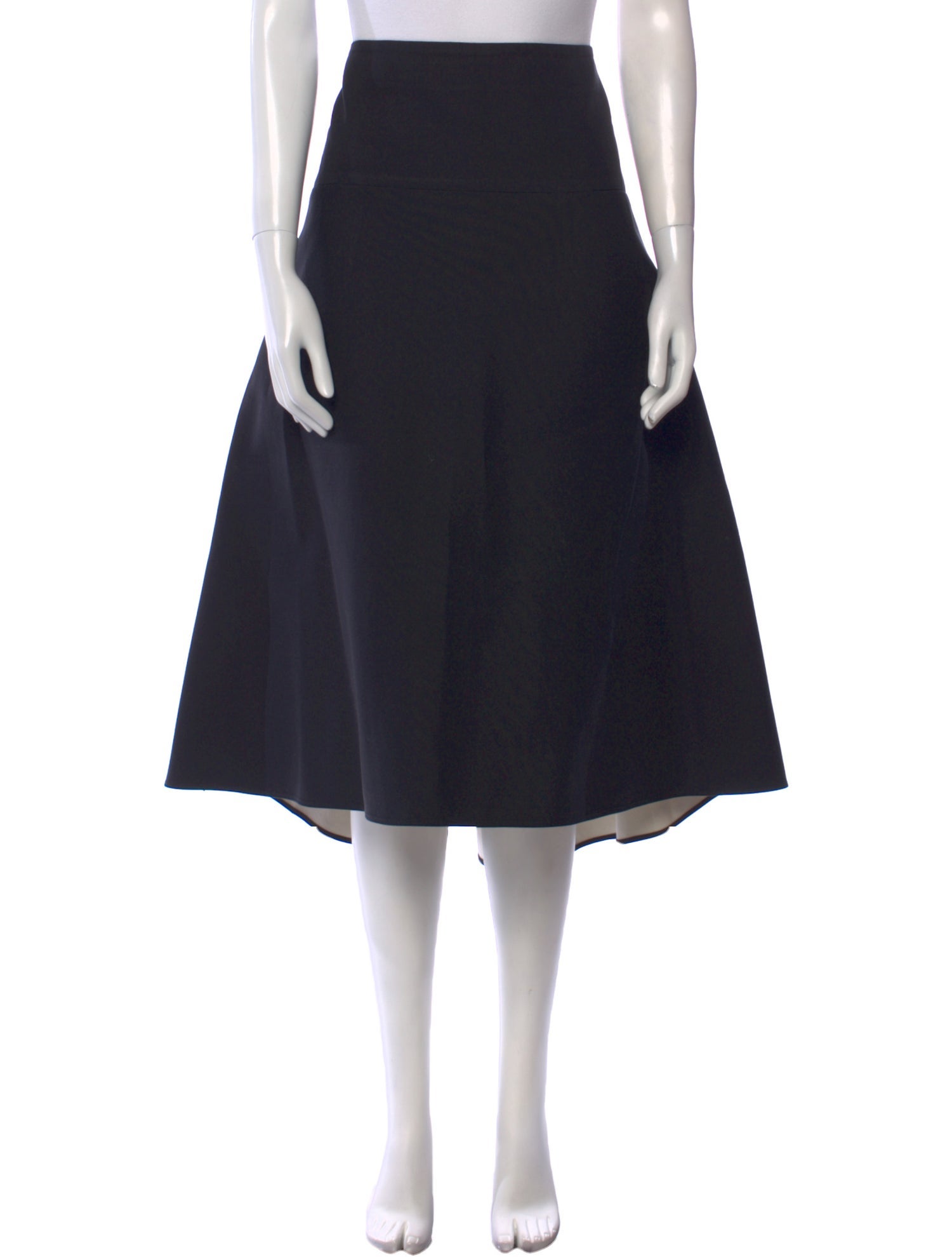 Another Tomorrow Midi Length Skirt