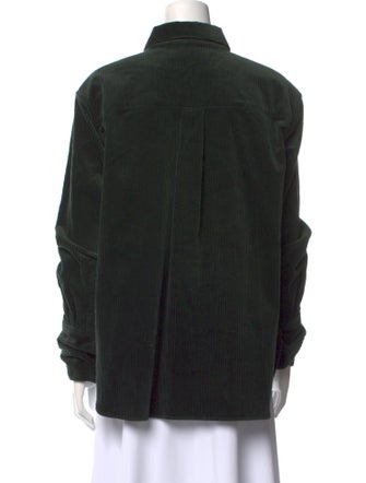 Another Tomorrow Long Sleeve Button-Up Top