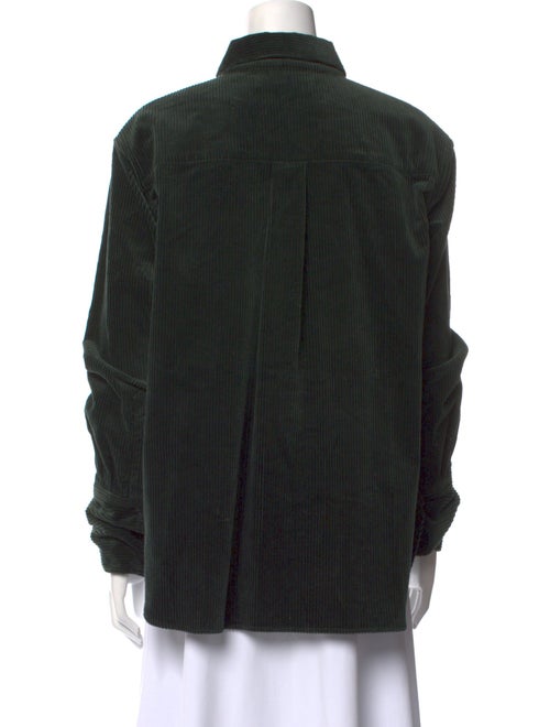 Another Tomorrow Long Sleeve Button-Up Top