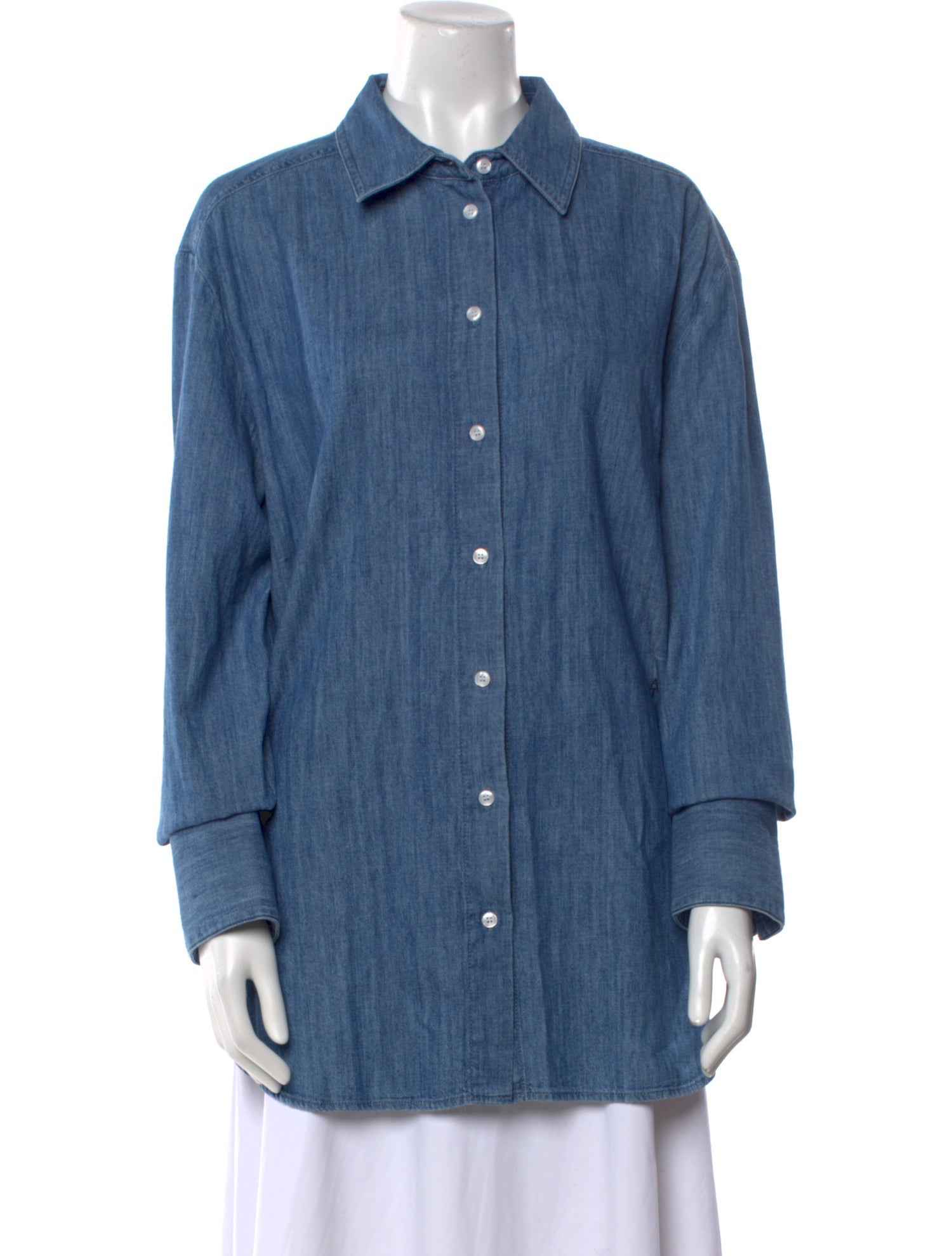 Another Tomorrow Long Sleeve Button-Up Top w/ Tags