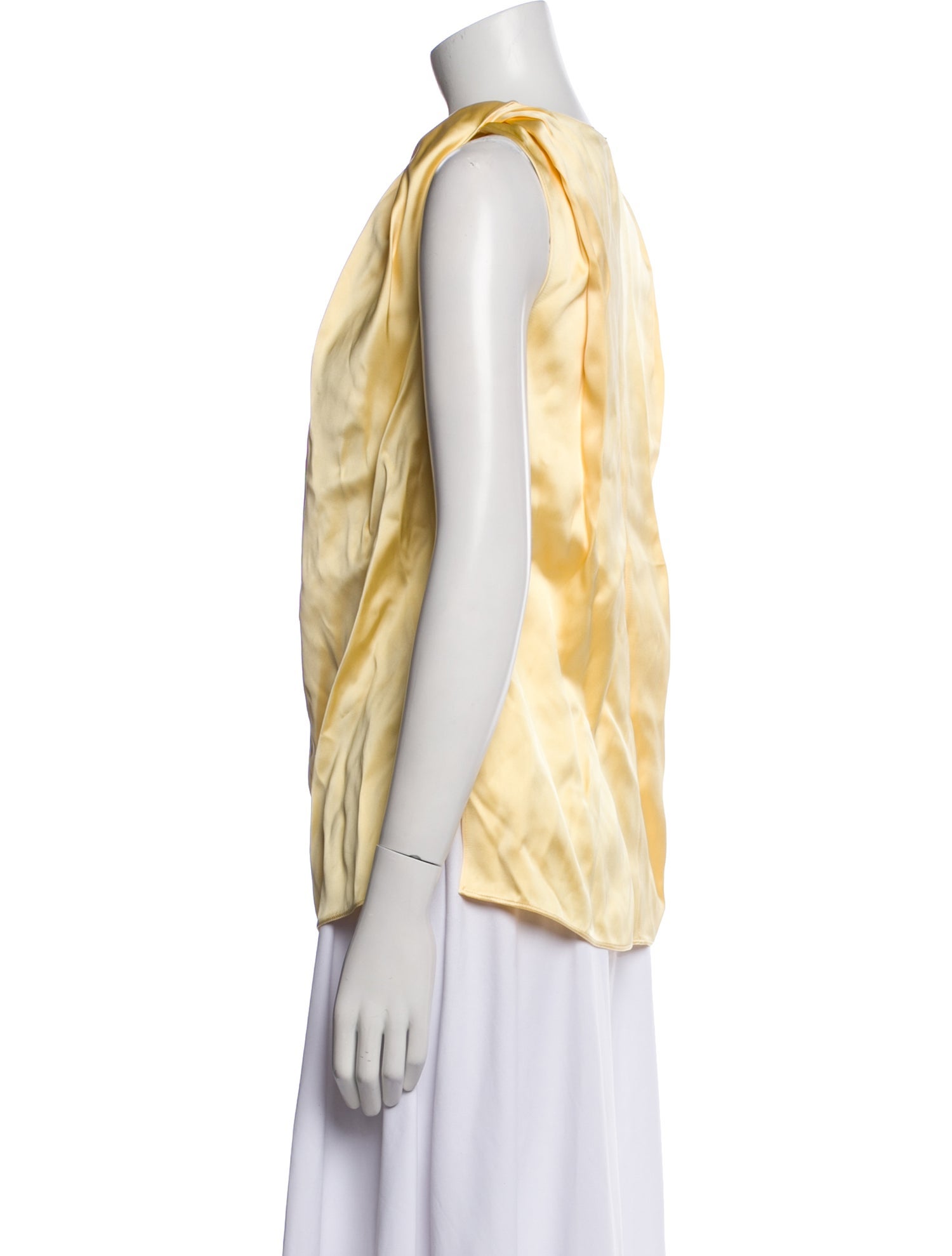 Another Tomorrow Cowl Neck Sleeveless Top w/ Tags