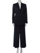 Another Tomorrow Virgin Wool Pantsuit