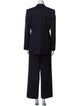 Another Tomorrow Virgin Wool Pantsuit