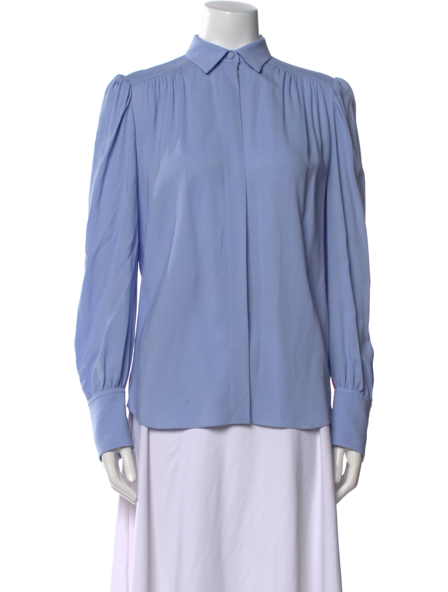 Another Tomorrow Long Sleeve Blouse