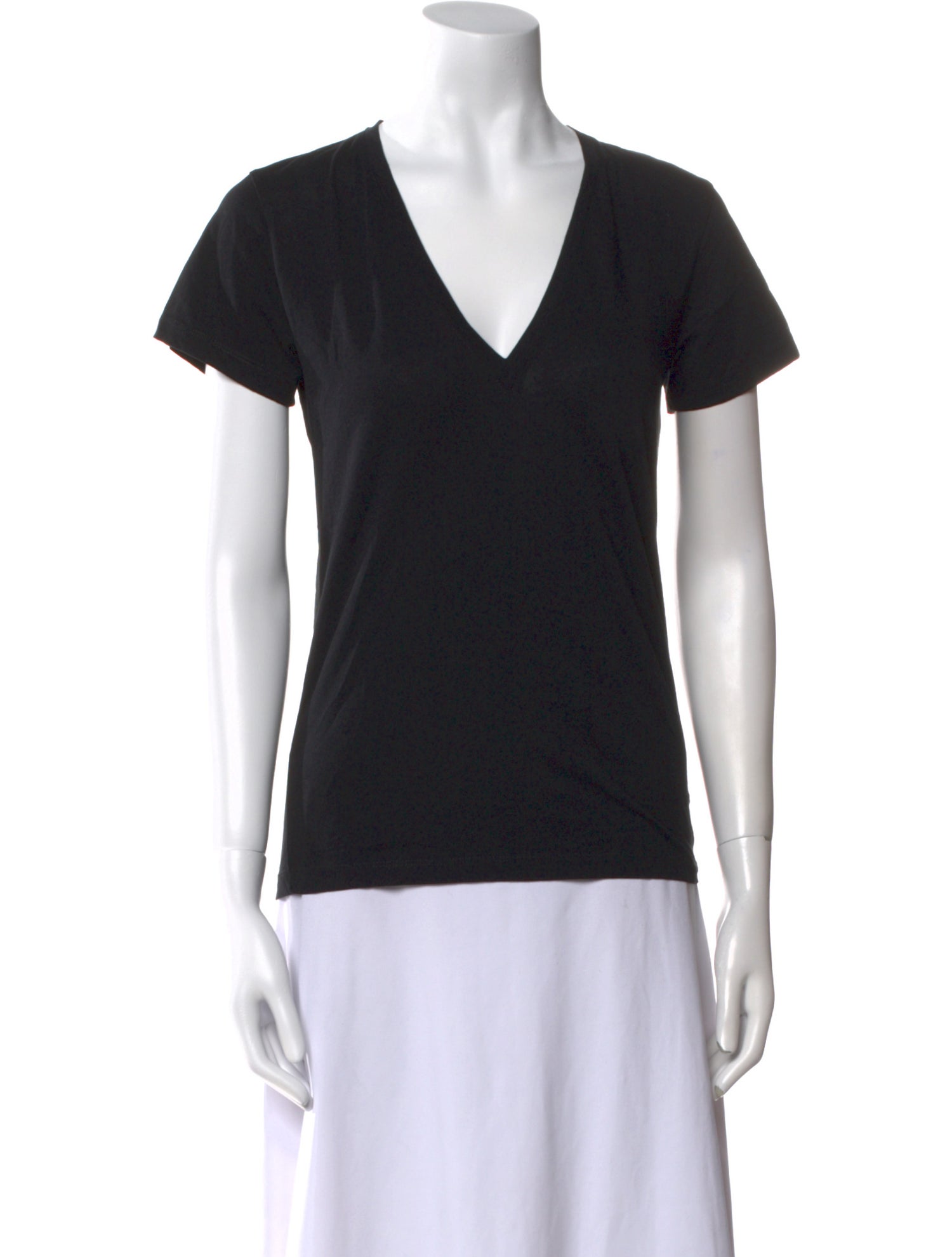 Another Tomorrow V-Neck Short Sleeve T-Shirt