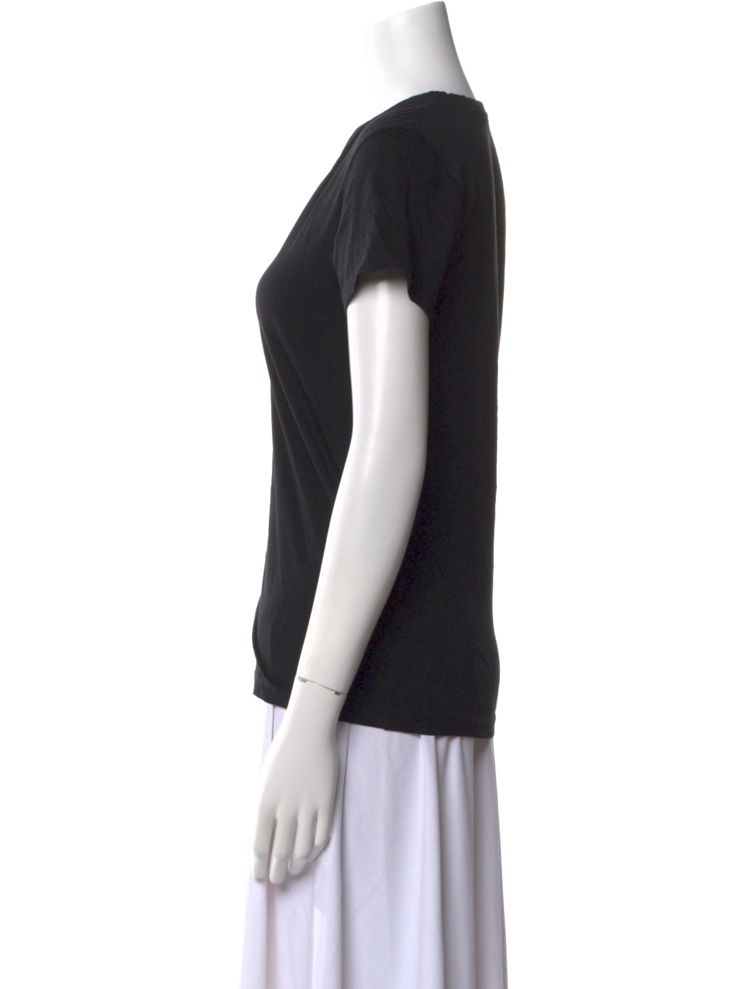 Another Tomorrow V-Neck Short Sleeve T-Shirt