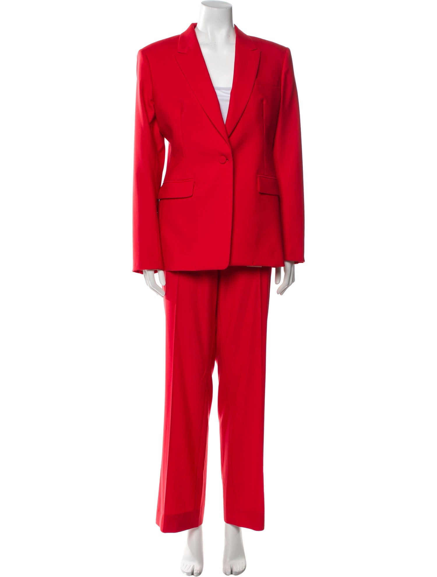 Another Tomorrow Wool Pantsuit