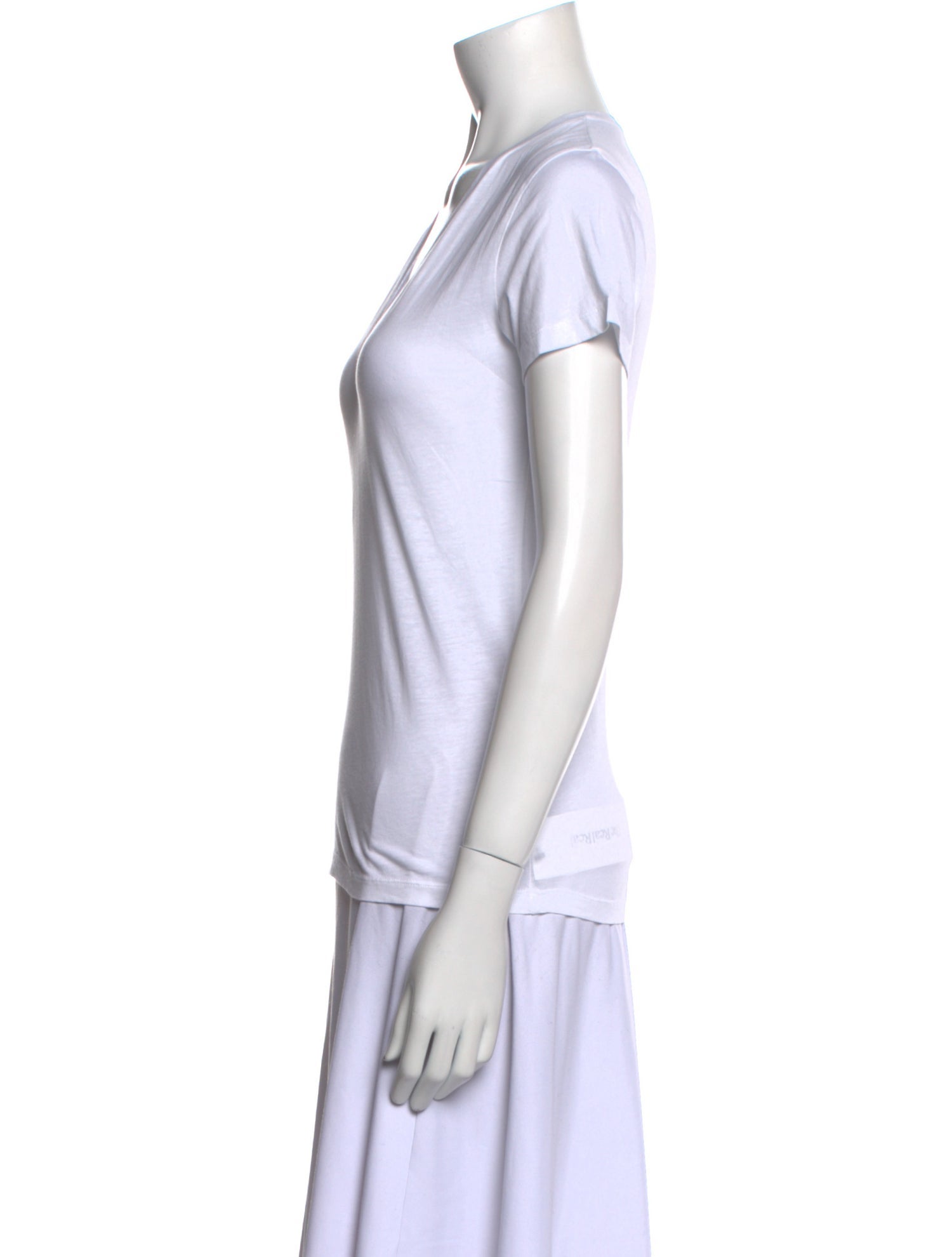 Another Tomorrow V-Neck Short Sleeve T-Shirt