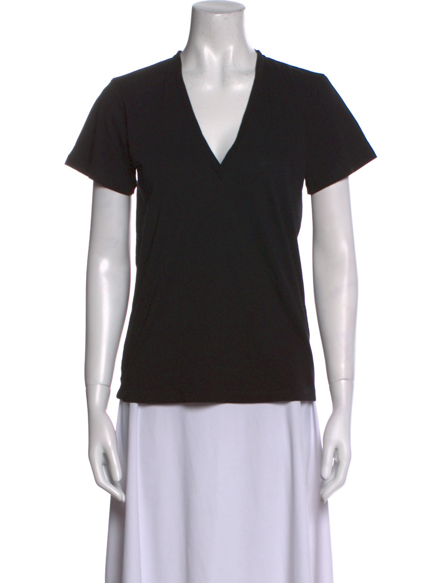 Another Tomorrow V-Neck Short Sleeve T-Shirt