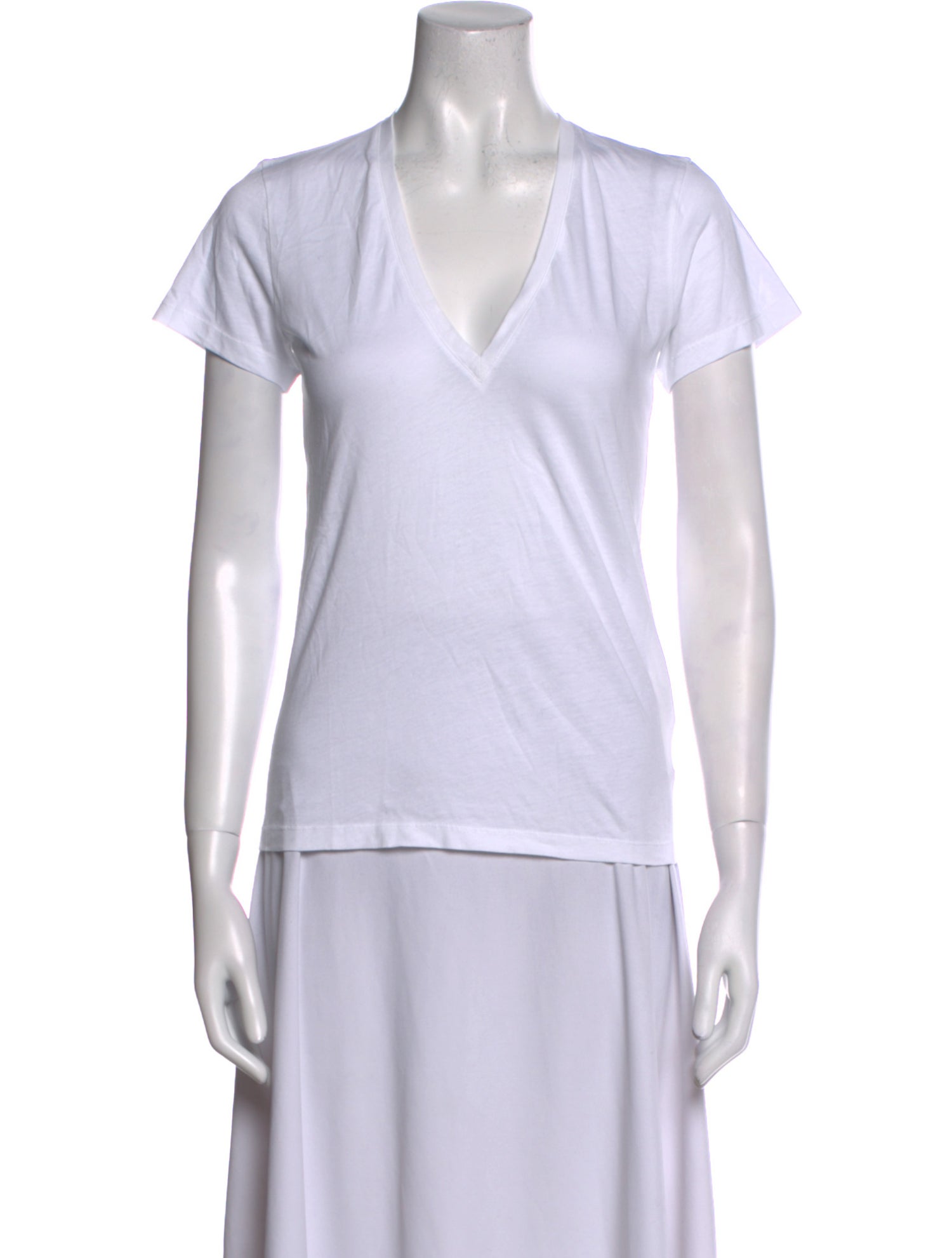 Another Tomorrow V-Neck Short Sleeve T-Shirt