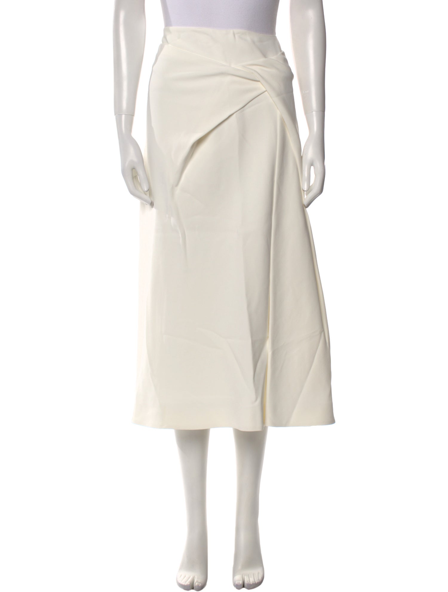 Another Tomorrow Midi Length Skirt