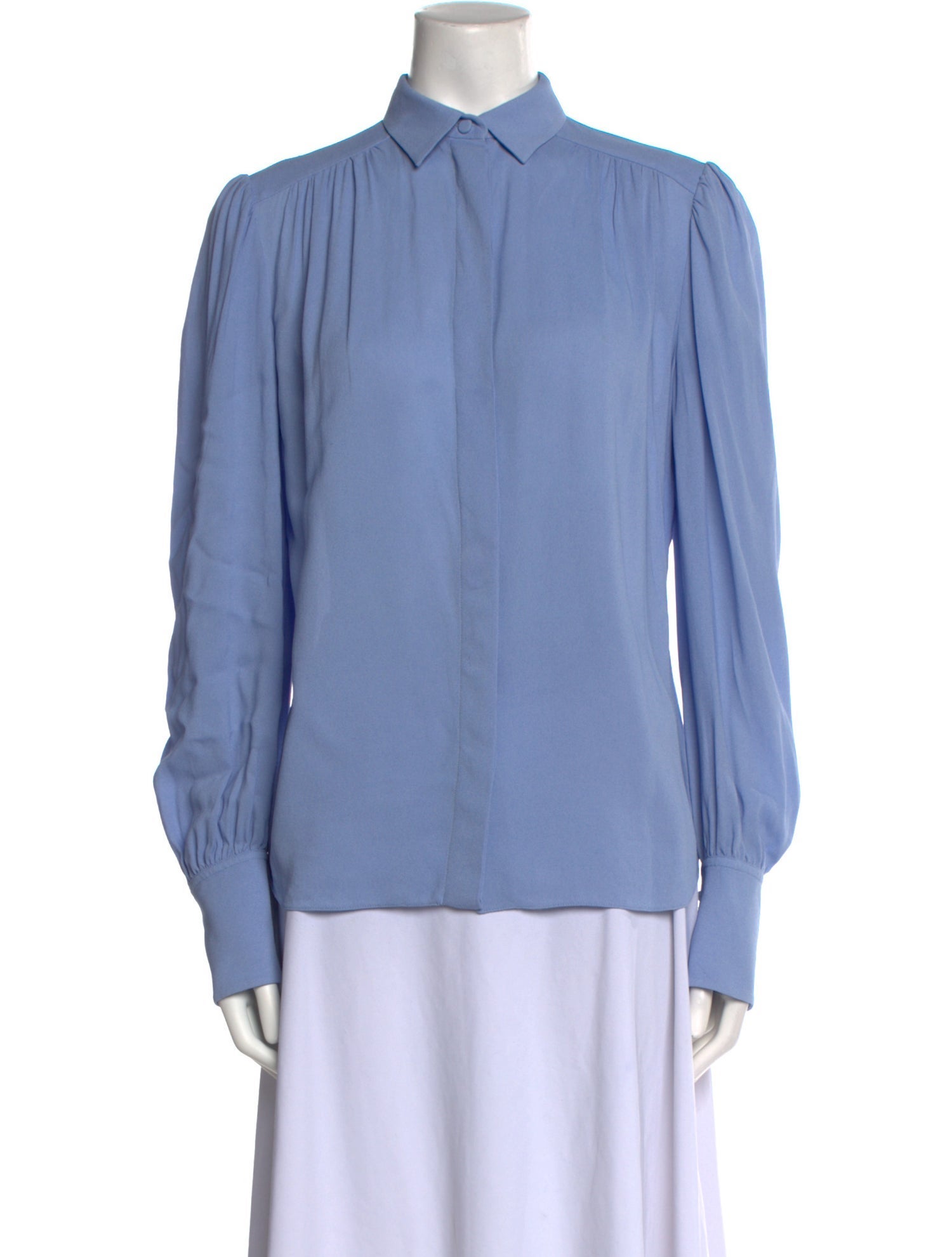 Another Tomorrow Long Sleeve Blouse