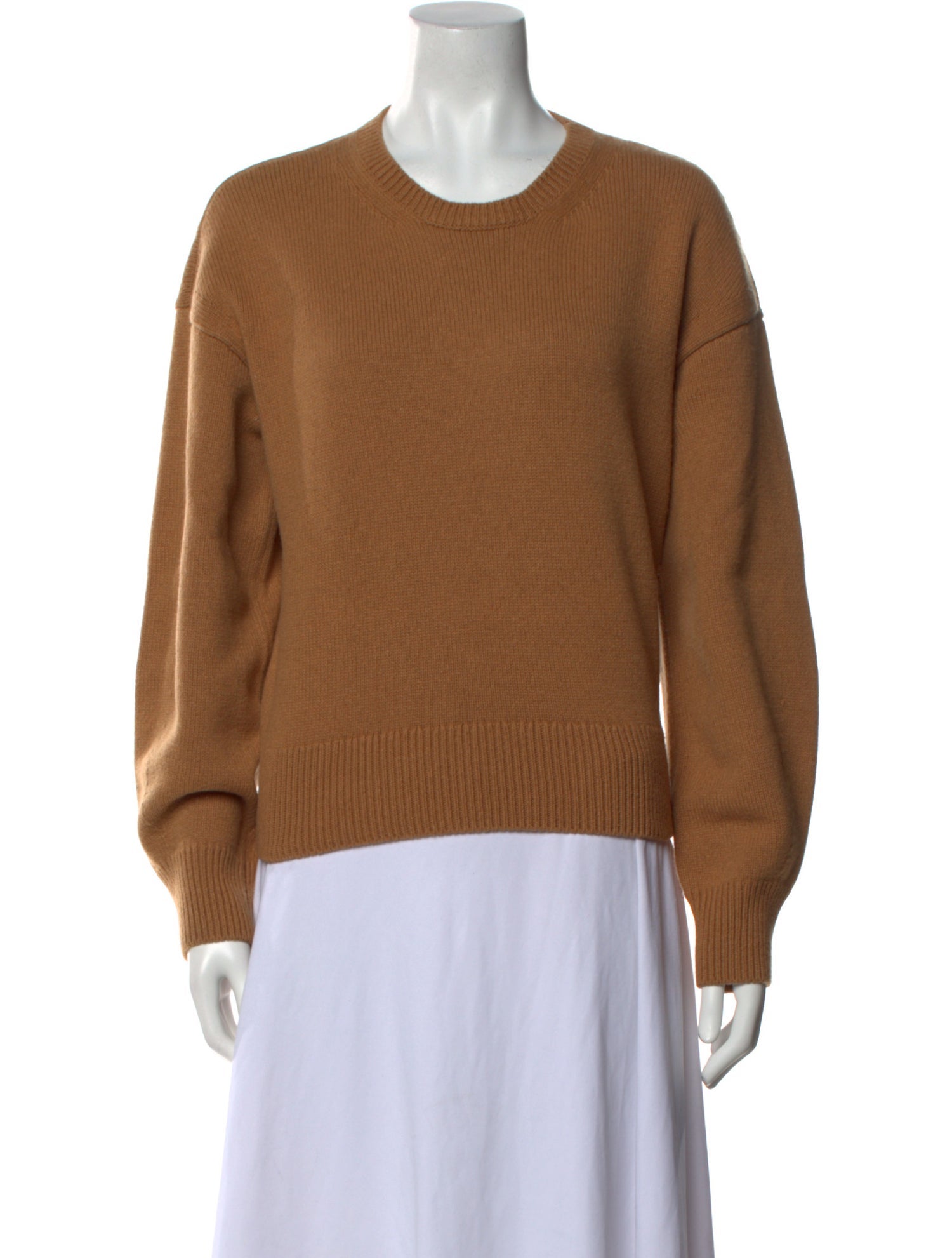 Another Tomorrow Cashmere Crew Neck Sweater