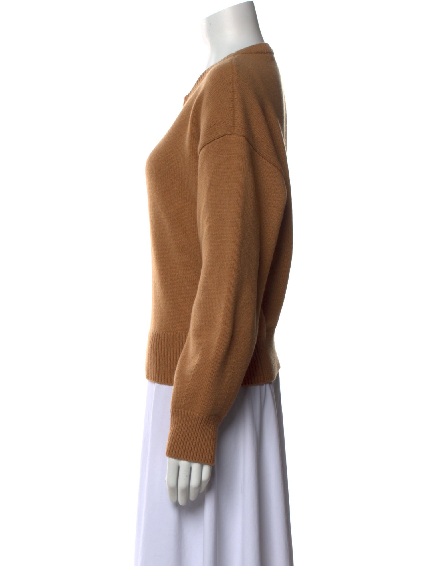 Another Tomorrow Cashmere Crew Neck Sweater