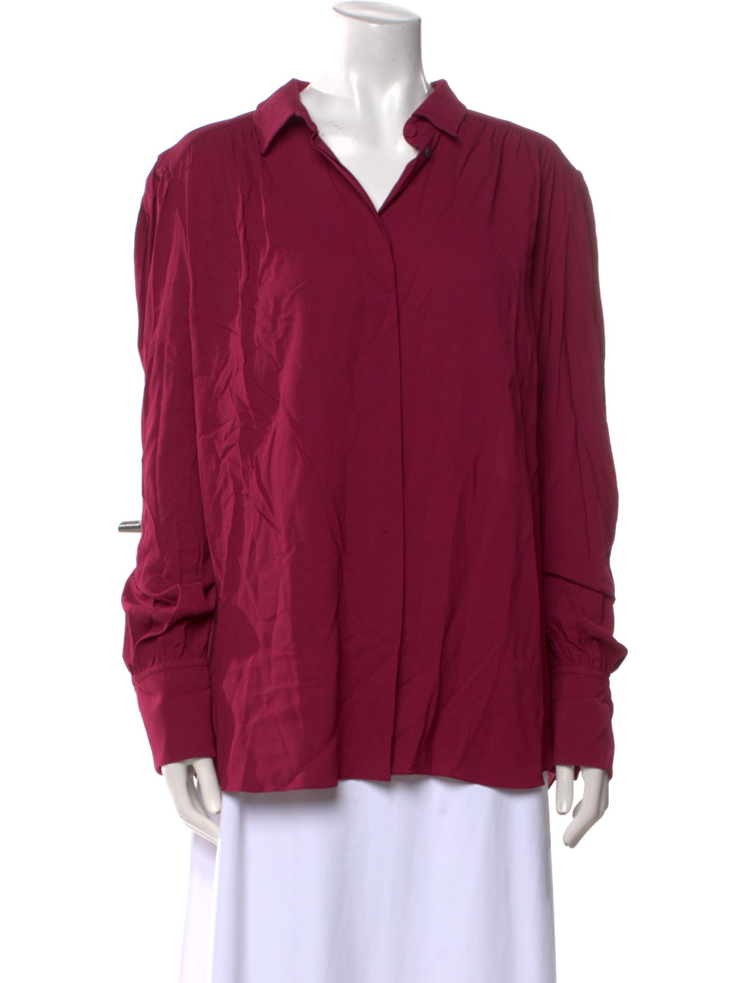 Another Tomorrow Long Sleeve Blouse w/ Tags