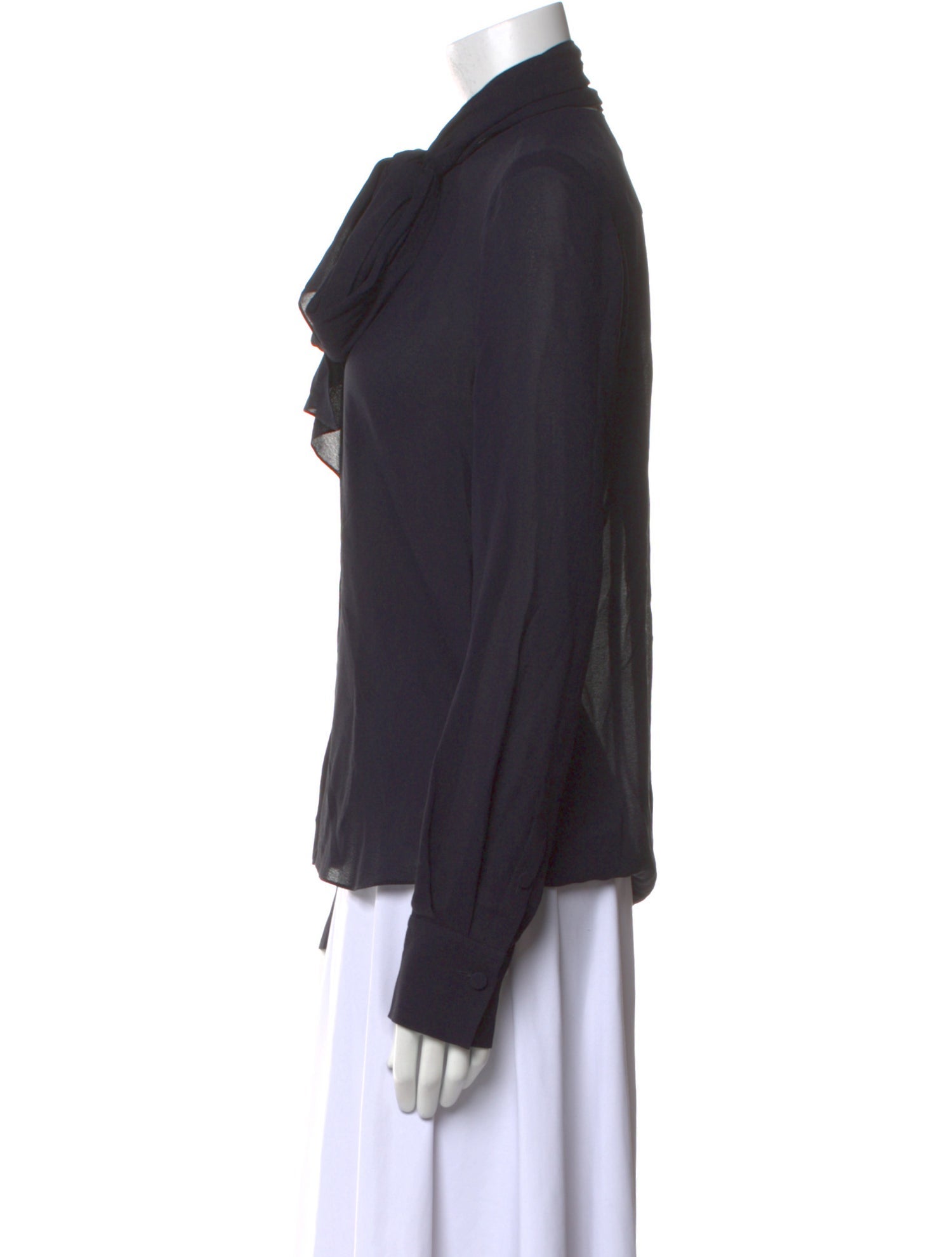 Another Tomorrow Long Sleeve Blouse