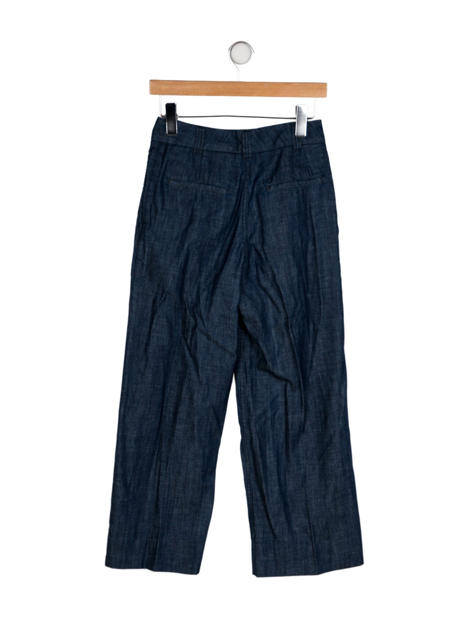 Another Tomorrow High-Rise Wide Leg Jeans