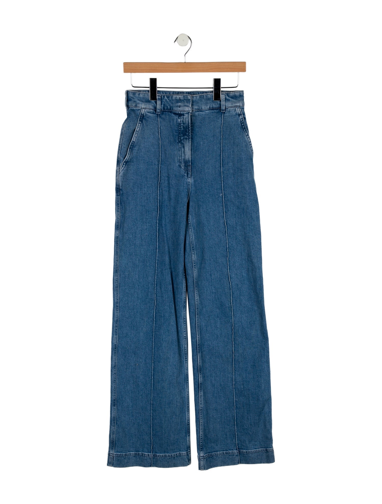 Another Tomorrow High-Rise Wide Leg Jeans w/ Tags
