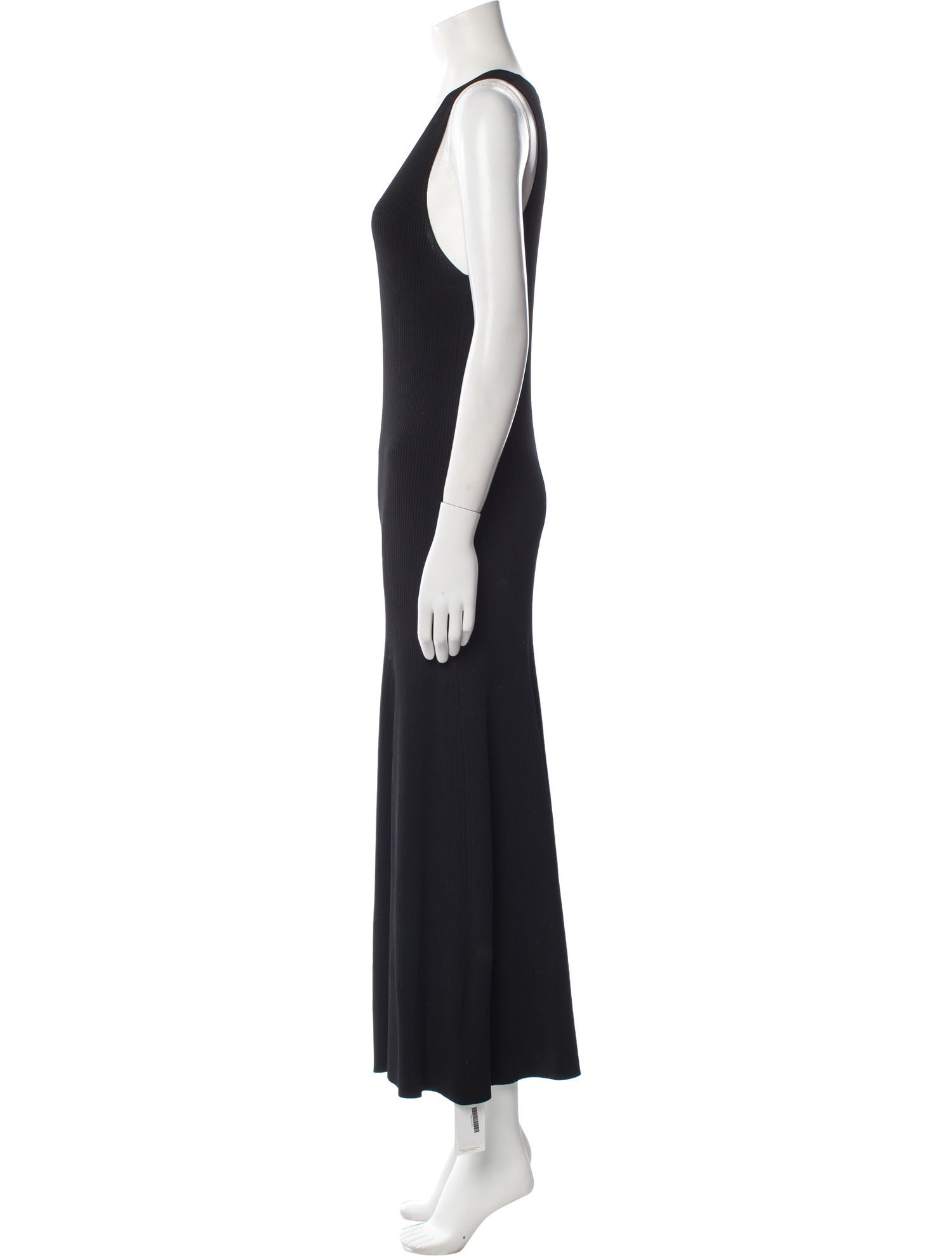 Another Tomorrow V-Neck Long Dress