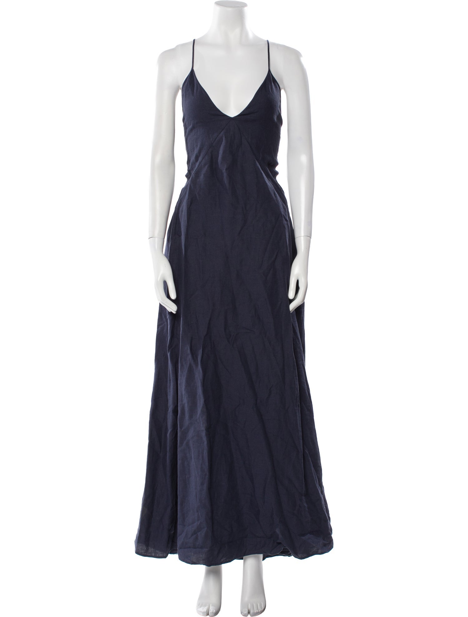 Another Tomorrow Linen Long Dress