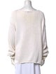 Another Tomorrow Bateau Neckline Sweater
