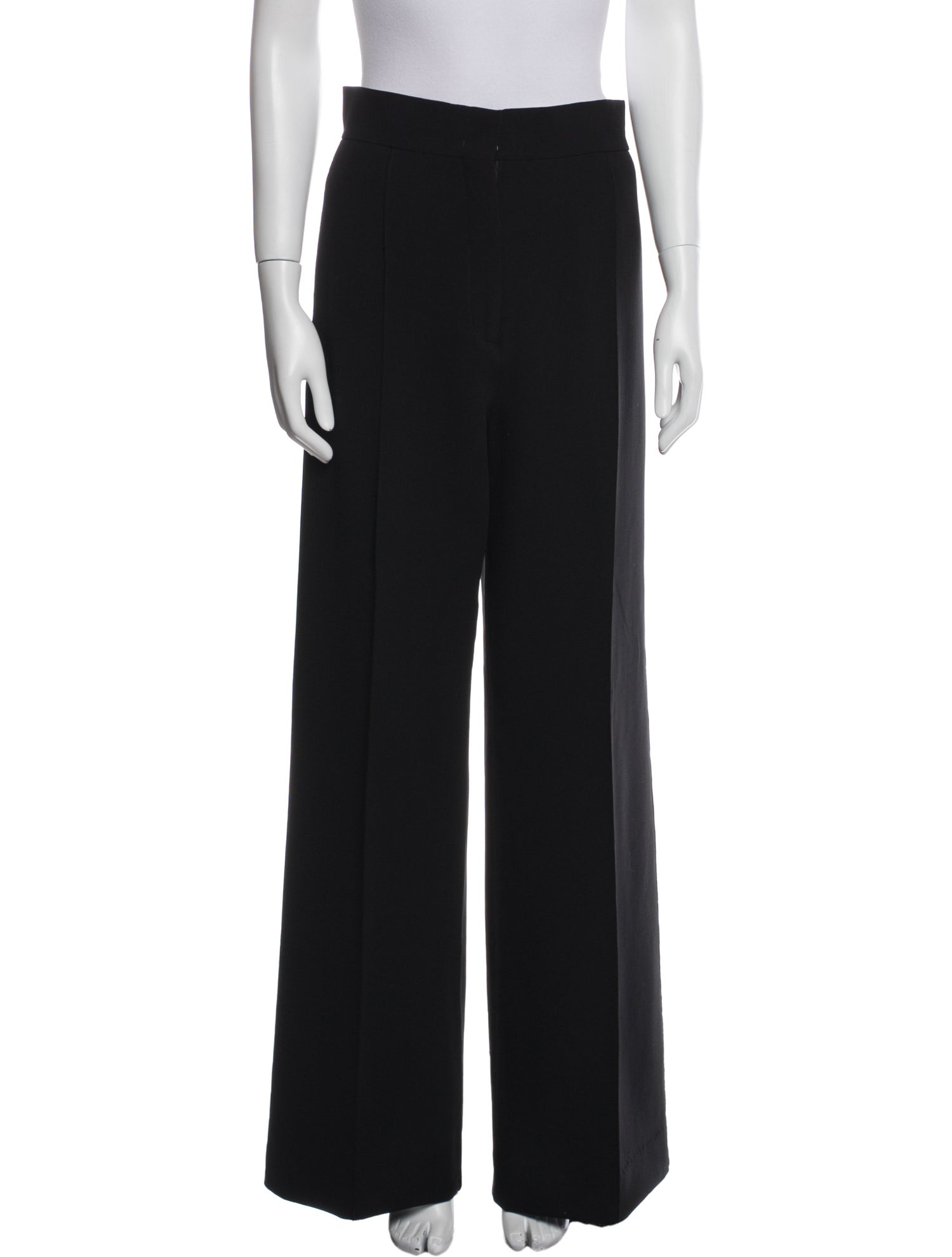 Another Tomorrow Virgin Wool Wide Leg Pants