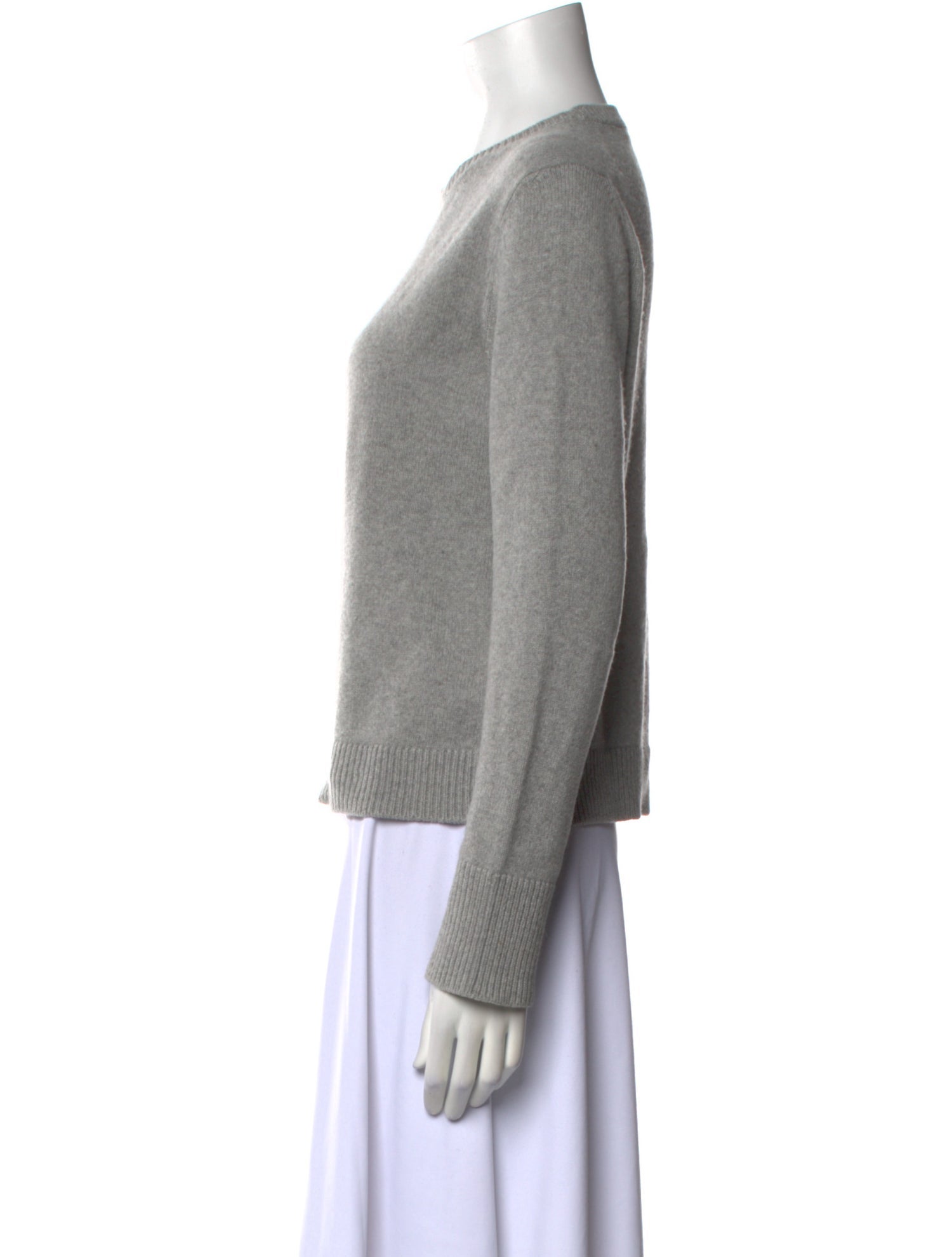 Another Tomorrow Cashmere Crew Neck Sweater